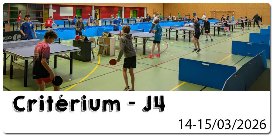 Crit&eacute;rium - J4